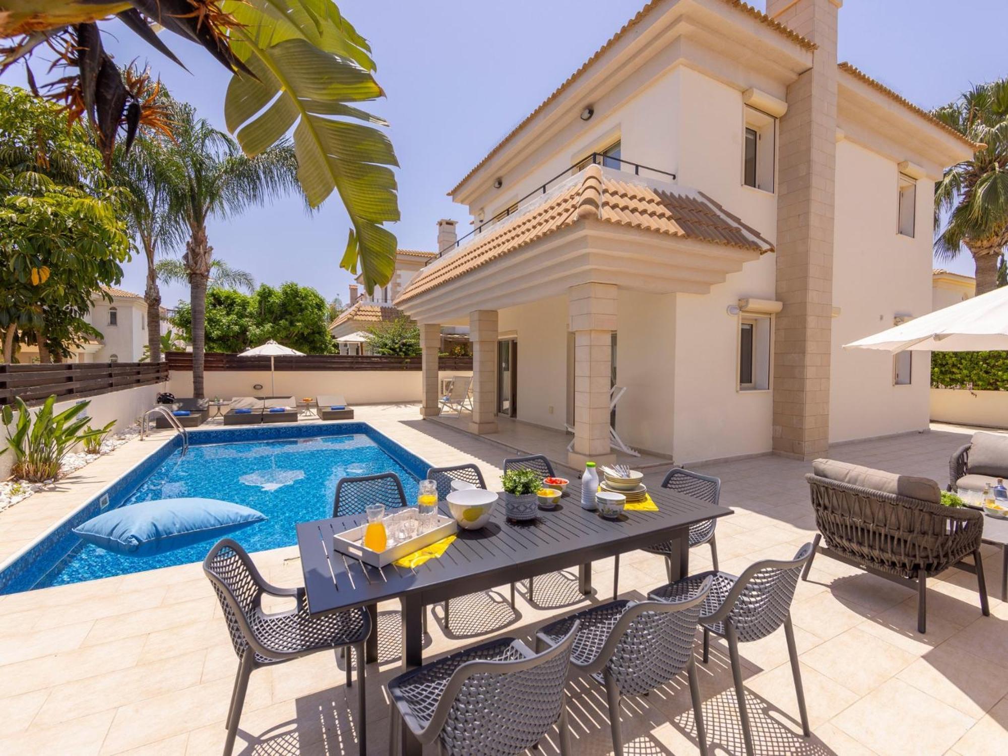 Villa Malama Паралимни Экстерьер фото